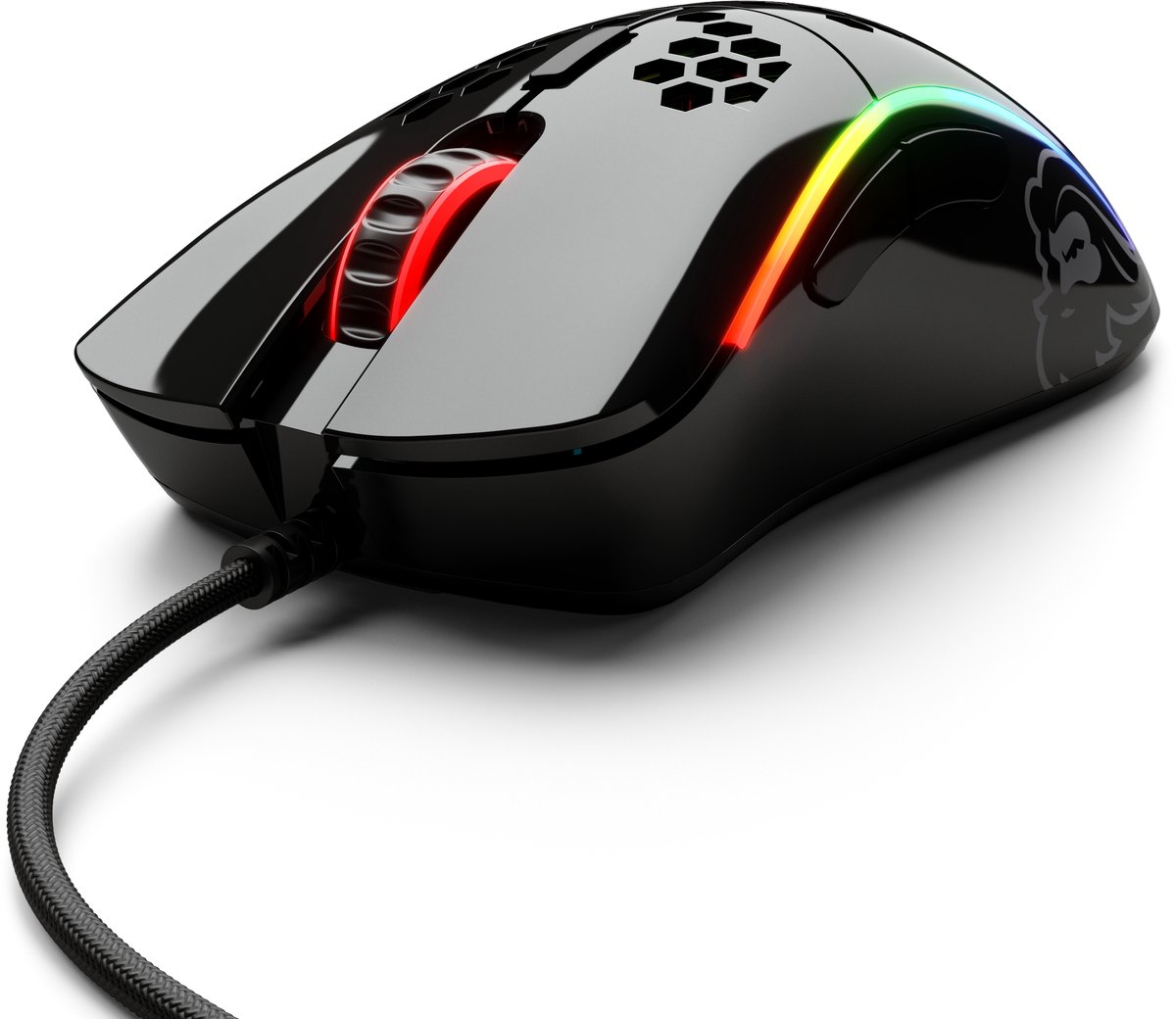 Glorious PC Gaming Race Model D- muis Rechtshandig USB Type-A Optisch 12000 DPI