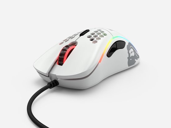 Glorious PC Gaming Race Model D - Muis 12000 dpi - 6 knoppen - mat wit