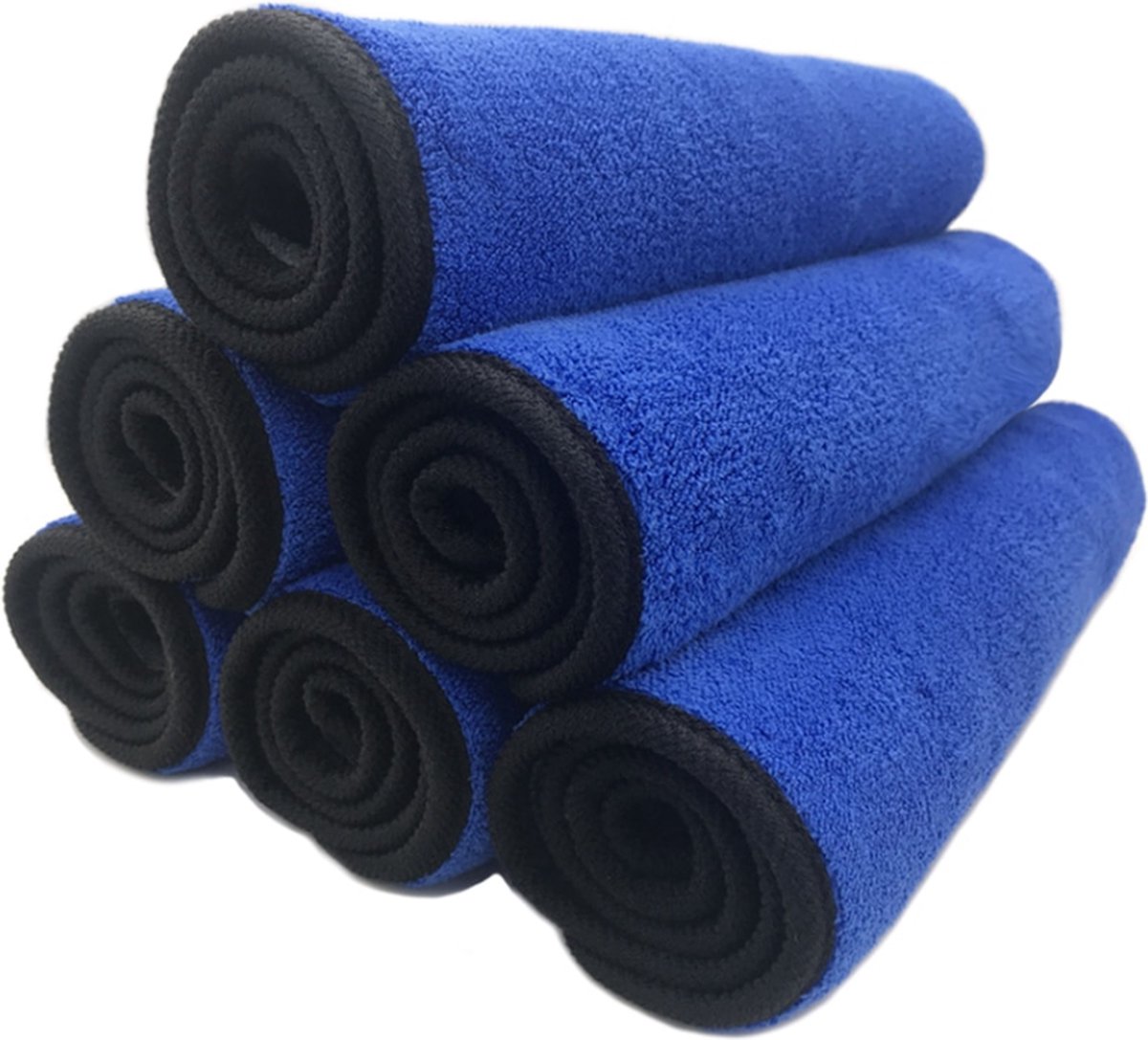 Goedkoopste New Age Devi - microvezel doeken - Auto - Poetsdoek - Blauw - Droogdoek - Wasdoek - 40x30cm - 15 stuks