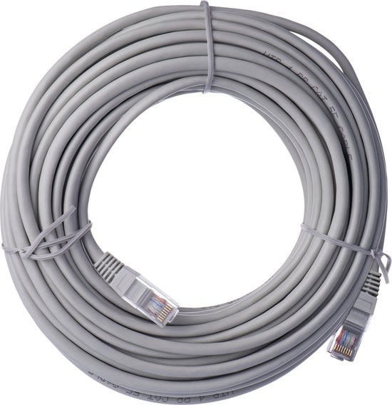 Discountershop® RJ45 Cat-5e Network Ethernet Cable (15.2 Meter) 15 meter  LAN /... | bol.com