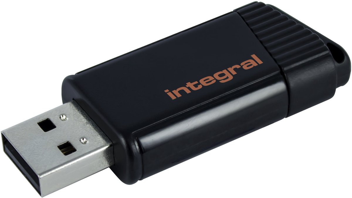 Integral USB Stick 2.0 Pulse 32GB Oranje