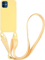 Vivanco Necklace Smartphone ketting Apple iPhone 12 mini Geel