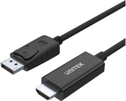 Unitek Displayport Hdmi-Adapterkabel Voor Monitor En Laptop 1,8M