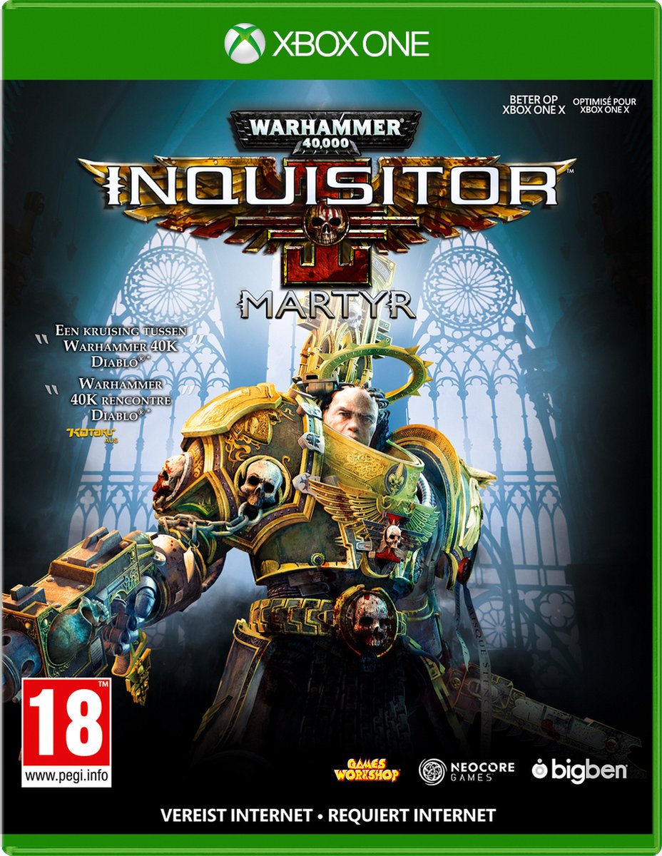Bigben Interactive Warhammer 40,000 Inquisitor Martyr Basis Nederlands, Frans Xbox One