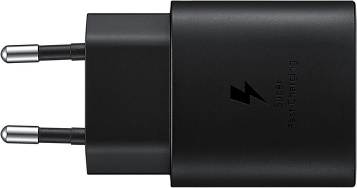 Samsung Fast Charge 25W PD oplader - USB-C Snellader - Zwart