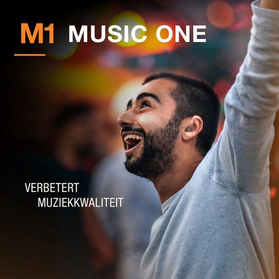 Thone M1 festival oordopjes, oordoppen voor festival, uitgaan, muziek, concert - gehoorbescherming earplugs met 23 dB demping