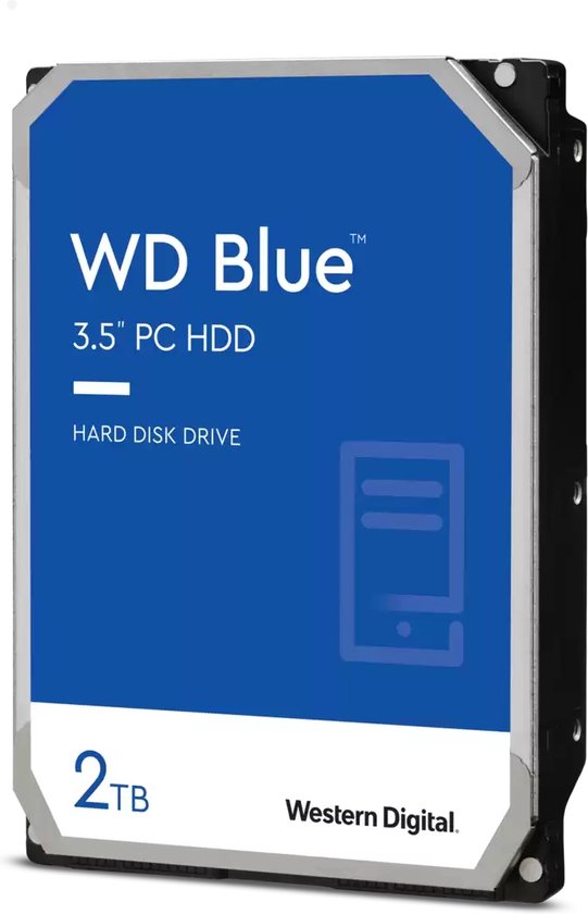 Museum gekruld Concurrenten WD Blue™ 2 TB Harde schijf (3.5 inch) SATA WD20EZBX | bol.com