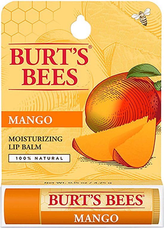 Burt's Bees Mango Lip Balm 4.25g Blister Pack bol