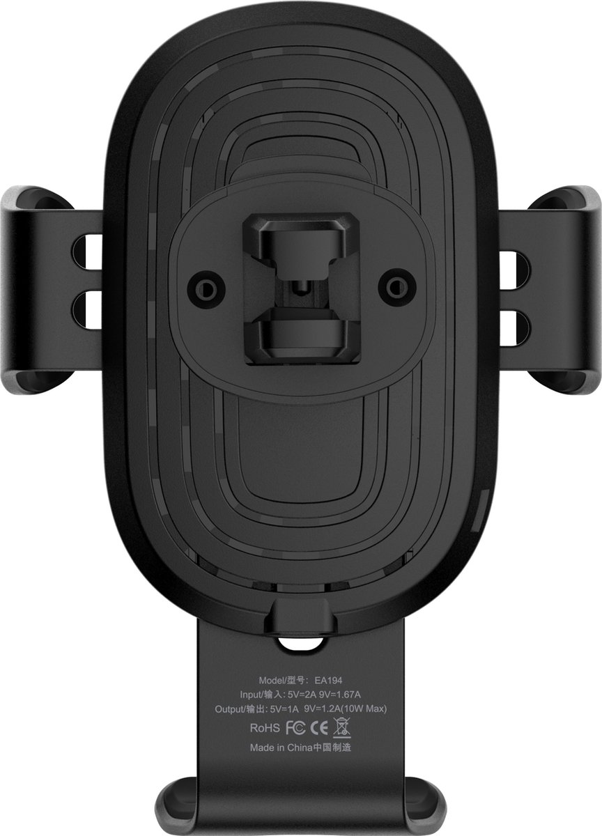 Devia Gravity Ventilatierooster Telefoonhouder Auto met Klem - Zwart