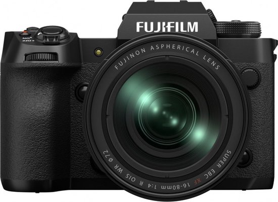 Fujifilm Systeemcamera X-H2 + Fujinon XF standaardlens 16 - 80 mm Zwart - Fujifilm