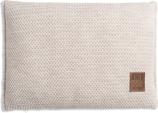 Coussin Knit Factory Maxx 60x40 Beige