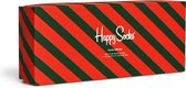 Bol.com Happy Socks Dames / Heren Sokken Holiday Classics Giftbox 4-Pack - Maat 36-40 aanbieding