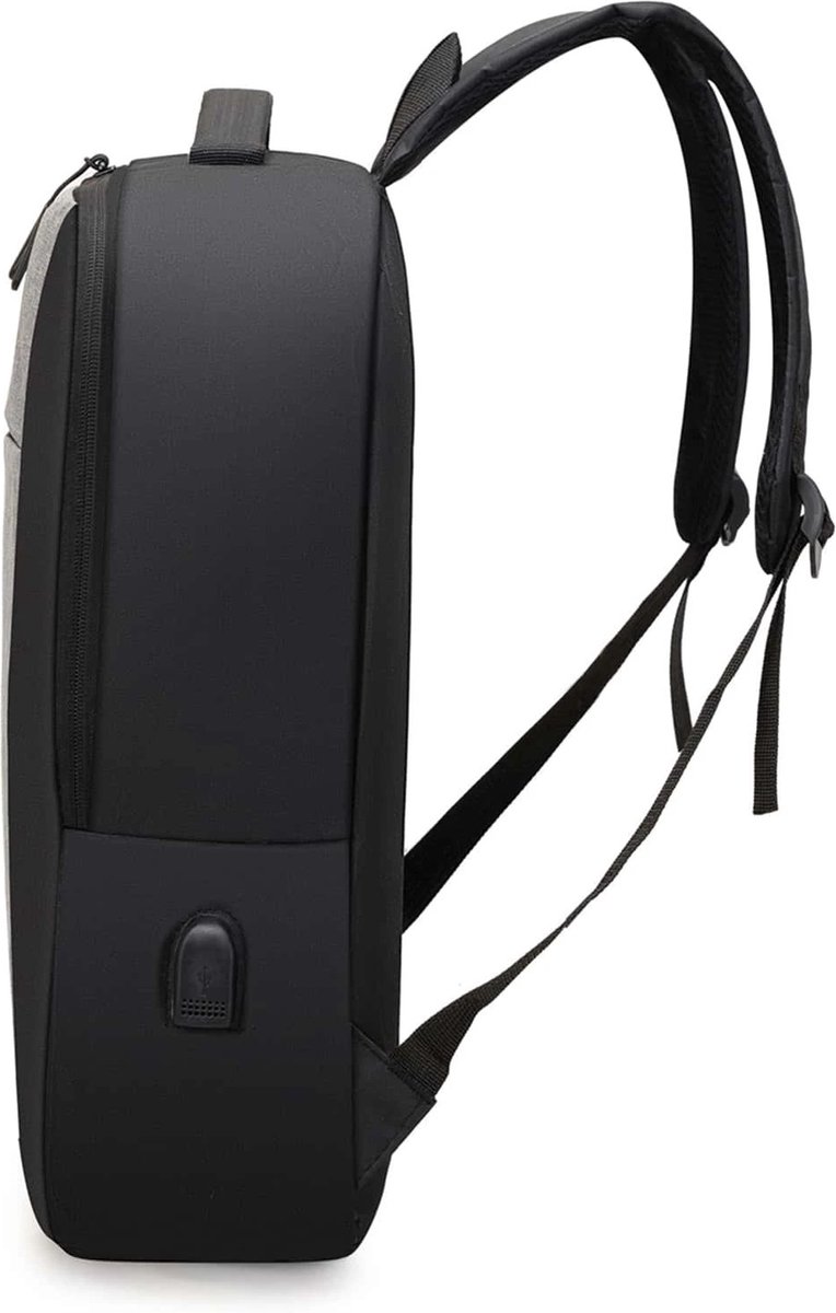 Arctic Hunter Laptop Tas - Rugtas - Rugzak Schooltas - Motortas - Zwart - 35L - INFINITE STYLES