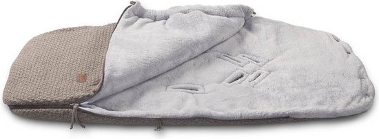 Baby's Only Voetenzak buggy - Buggyzak Robust - Taupe - Geschikt voor 3-puntsgordel van Baby's Only — afbeelding 3