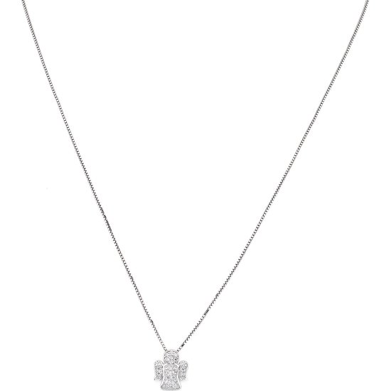 Amen Dames Ketting 925 sterling zilveren 25 Zirconia One Size 88159918