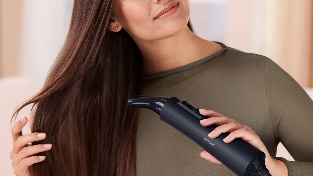 Philips Brosse soufflante avec 5 accessoires de coiffure - Série