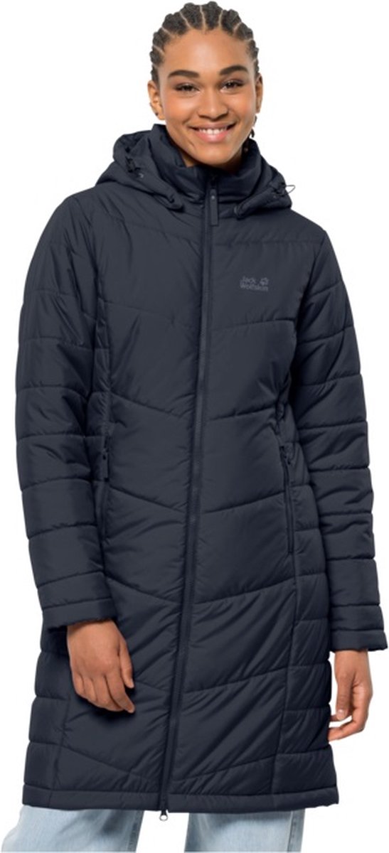 Jack Wolfskin North York Coat Women Outdoorjas Dames Blauw