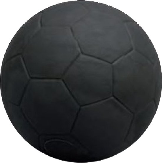 Afbeelding van het spel Tafelvoetbal Bal profiel Zwart met rubber coating. 3 stuks