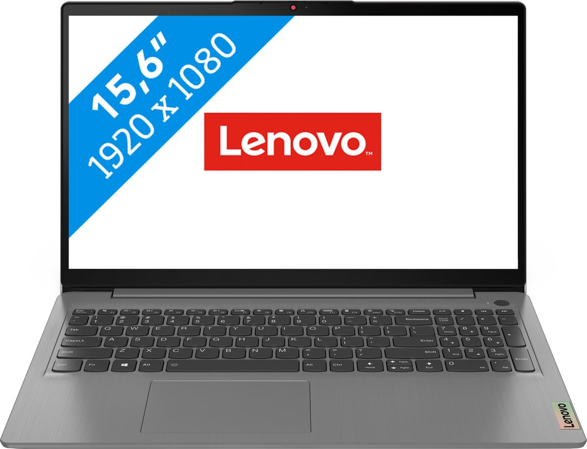 Lenovo IdeaPad 3 5500U Notebook 39,6 cm (15.6") Full HD AMD Ryzen™ 5 8 GB DDR4-SDRAM 512 GB SSD Wi-Fi 6 (802.11ax) Windows 11 Home Grijs