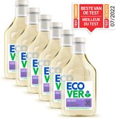 Ecover Wasmiddel Voordeelverpakking 6 x 1,5L - Ecologisch & Krachtig - Voor Gekleurde Was - Appelbloesem & Freesia Geur