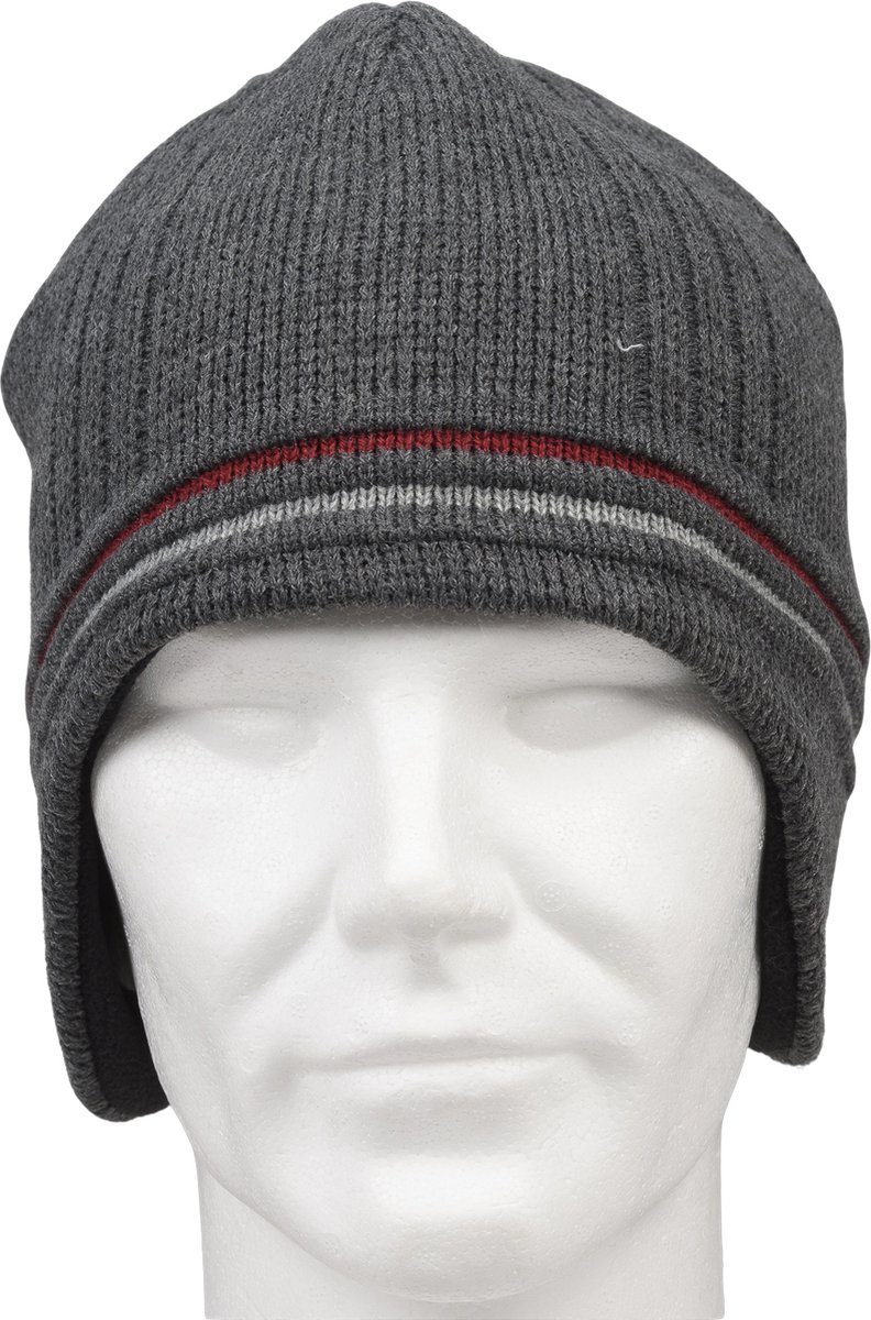 P&T Muts Windproof - Donker Grijs - 55-57