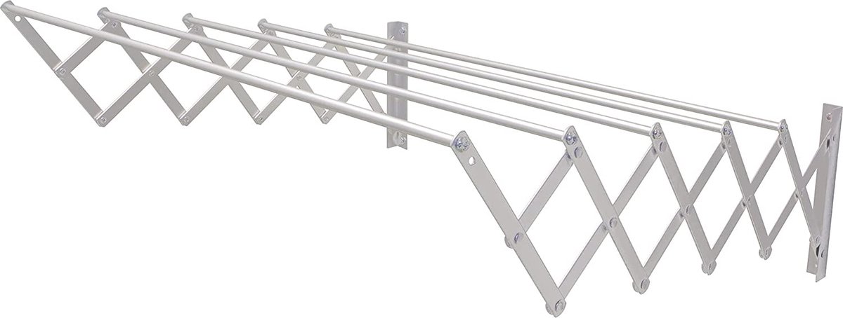 Goedkoopste Inklapbaar Droogrek Universeel – Laundry Drying Rack - Wasrek voor in de Badkamer/Tuin/Slaapkamer/Balkon – Duurzam 80 x 14 x 3 cm