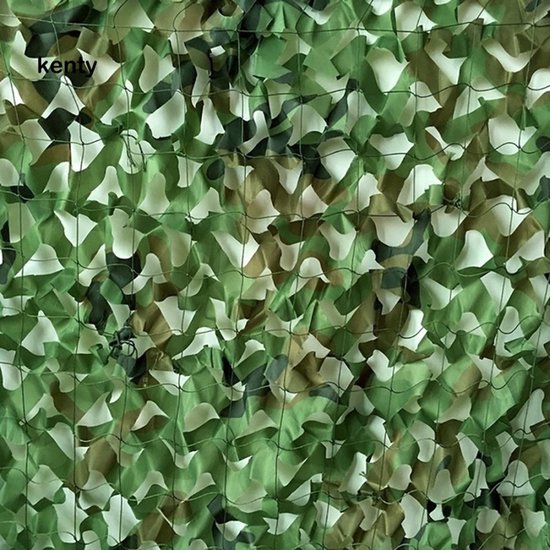 Camouflagenet 15x1 Meter Groen Bol 