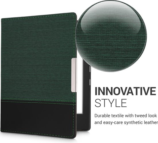 kwmobile e-reader hoesje compatibel met Kobo Clara BW/Colour hoes - Met