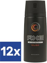Axe Musk For Men Deo Spray (Voordeelverpakking) - 12 x 150 ml