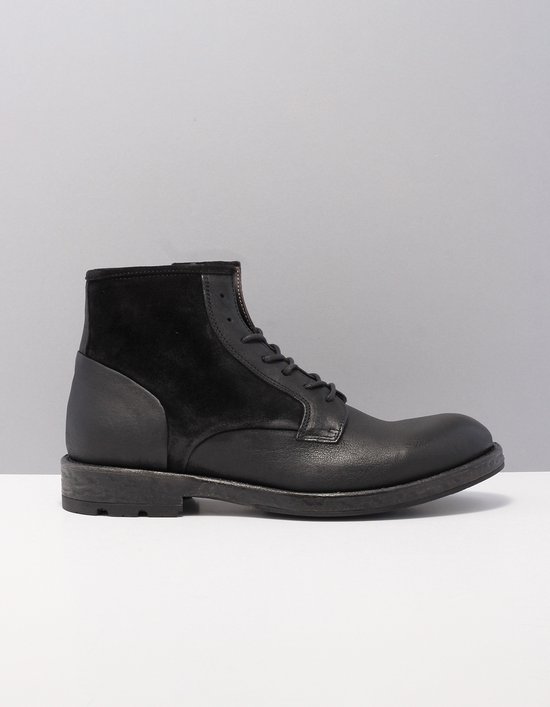 Giorgio 67413 veterschoenen heren zwart  rider-fat nero leer 46