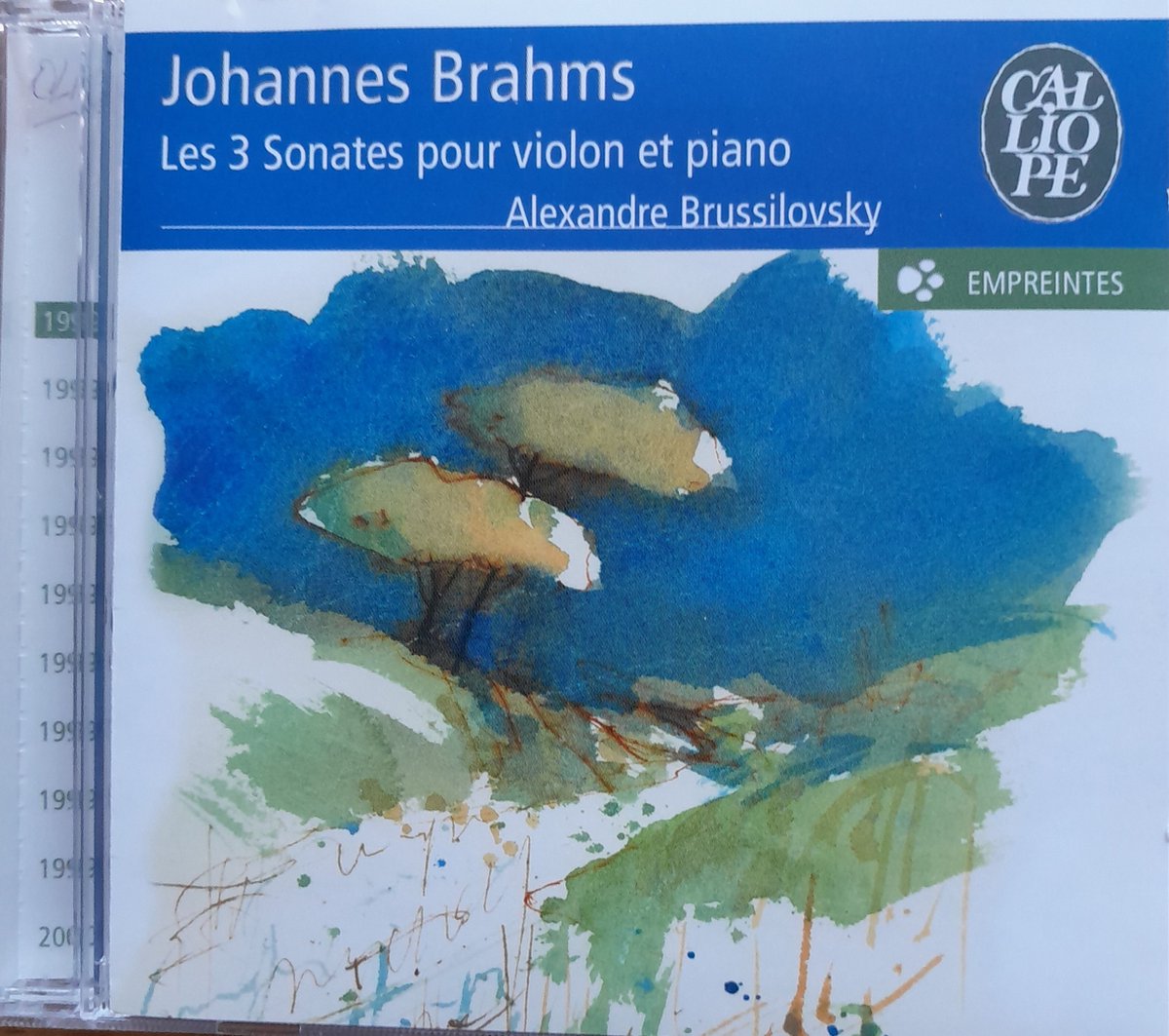 Sodergren Brussilovsky - 3 Violin Sonatas