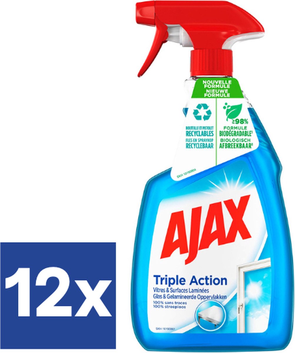 Spray Ajax pour nettoyer les vitres en vaporisateur Ajax