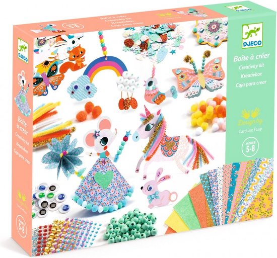 Djeco creatief papier Creativity kit