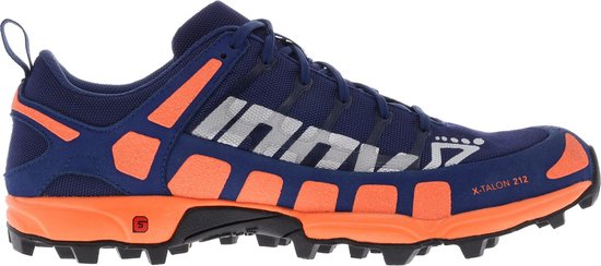 Inov 8 X-Talon 212 Heren - Sportschoenen - Hardlopen - Trail - blauw/oranje