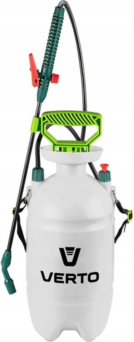 Verto Serie - Drukspuit - 7 Liter - Veiligheidsklep - Comfort Draagriem