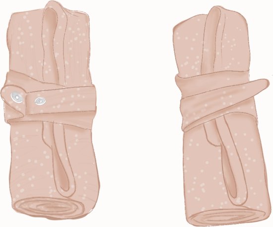 Moments Borstvoedingsdoek premium, Zand,neutraal, hydrofiele doek, OEKO-TEX, ademend, luxe voedingsdoek, borstvoedingsschort, stijlvolle doek, wafel van Moments — afbeelding 5