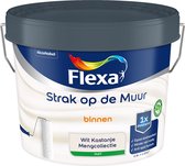 Flexa - Strak op de muur - Muurverf - Mengcollectie - Wit Kastanje - 2,5 liter