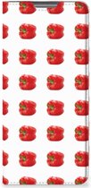 Book Case Xiaomi 12 Pro Telefoonhoesje Paprika Red