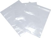 Gripseal zakken - 100 stuks - 150 x 200mm - transparant – hersluitbaar