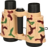 Jumelles speelgoed enfant plastique - camouflage armée marron 15 cm - Jouets Jouets de plein air