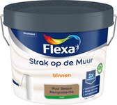 Flexa - Strak op de muur - Muurverf - Mengcollectie - Puur Sesam - 2,5 liter