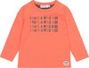 Dirkje-Boys T-shirt ls-Bright orange