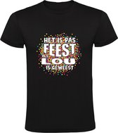 Ce n'est pas une fête tant que Lou n'a pas été T-shirt homme | chemise | Noir
