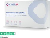 Homed-IQ - Diabetes Test (HbA1c) - Thuistest - Gecertificeerd Laboratorium - Laboratorium Test