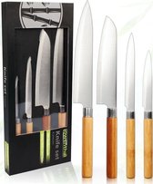 set Knive set - BBQ mes - Vaderdag BBQ gereedschap | bol.com