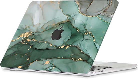 Lunso - cover sleeve - MacBook Air 13 pouces M2 (2022) - Vert Maeve