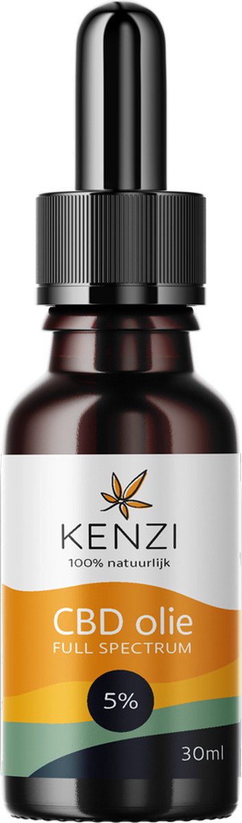Goedkoopste Kenzi CBD olie 5 Full Spectrum 30ml