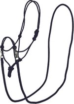 Imperial Riding - Rope Halter IRHAmbient - Touwhalster - Zwart - Full