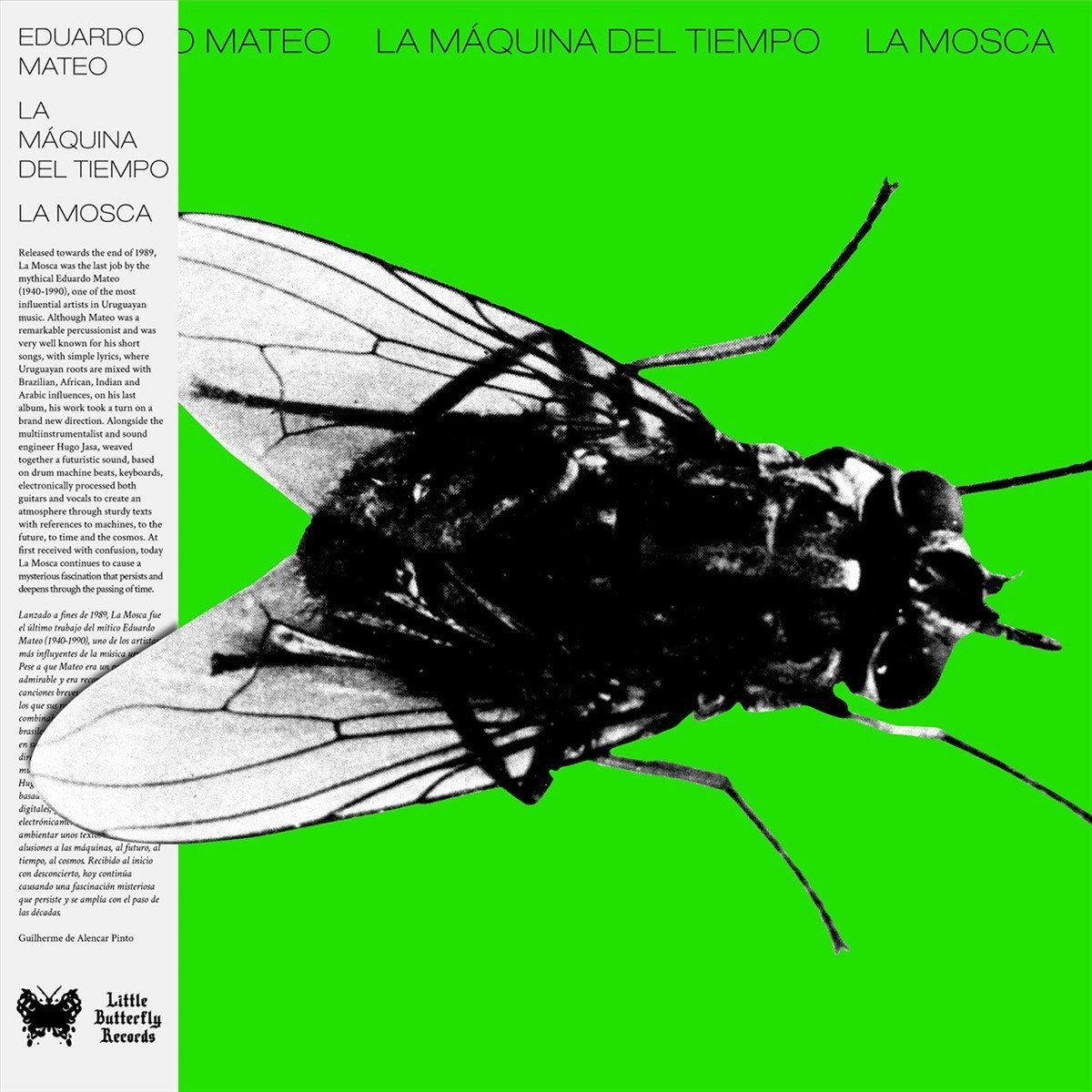 Eduardo Mateo - La Maquina Del Tiempo – La Mosca (LP)