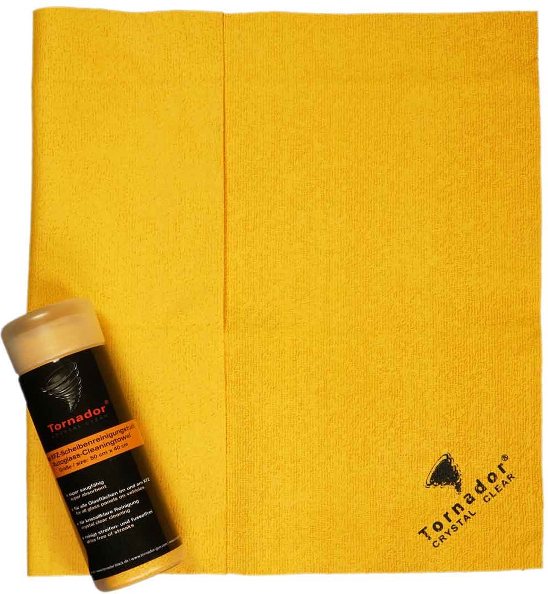 Goedkoopste Tornador Crystal Clear Glass microvezeldoek
